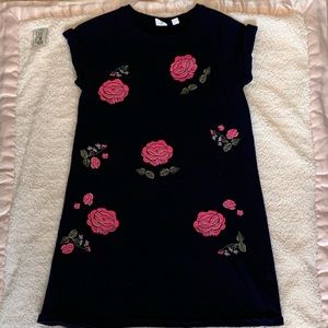 Gap Kids Dress With Roses On It, Kids Size 10 (Kids Large)